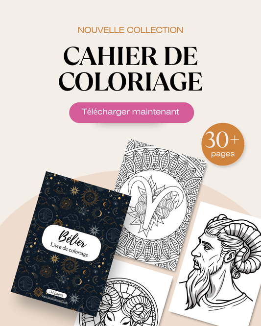 Cahier de coloriage pour adultes - Coloriage anti stress