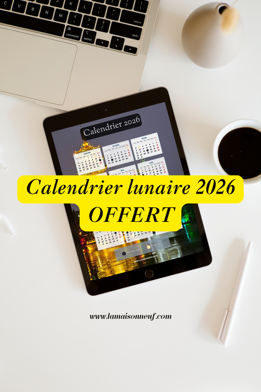 Calendrier lunaire 2026 PDF (gratuit)